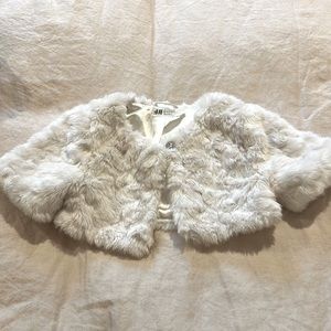 Faux fur wrap